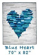 Blue Heart Quilt