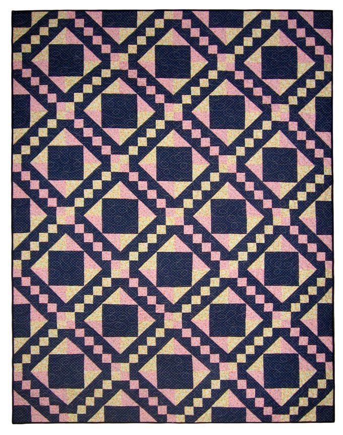 Irish Chain Quilt 70" x 92"