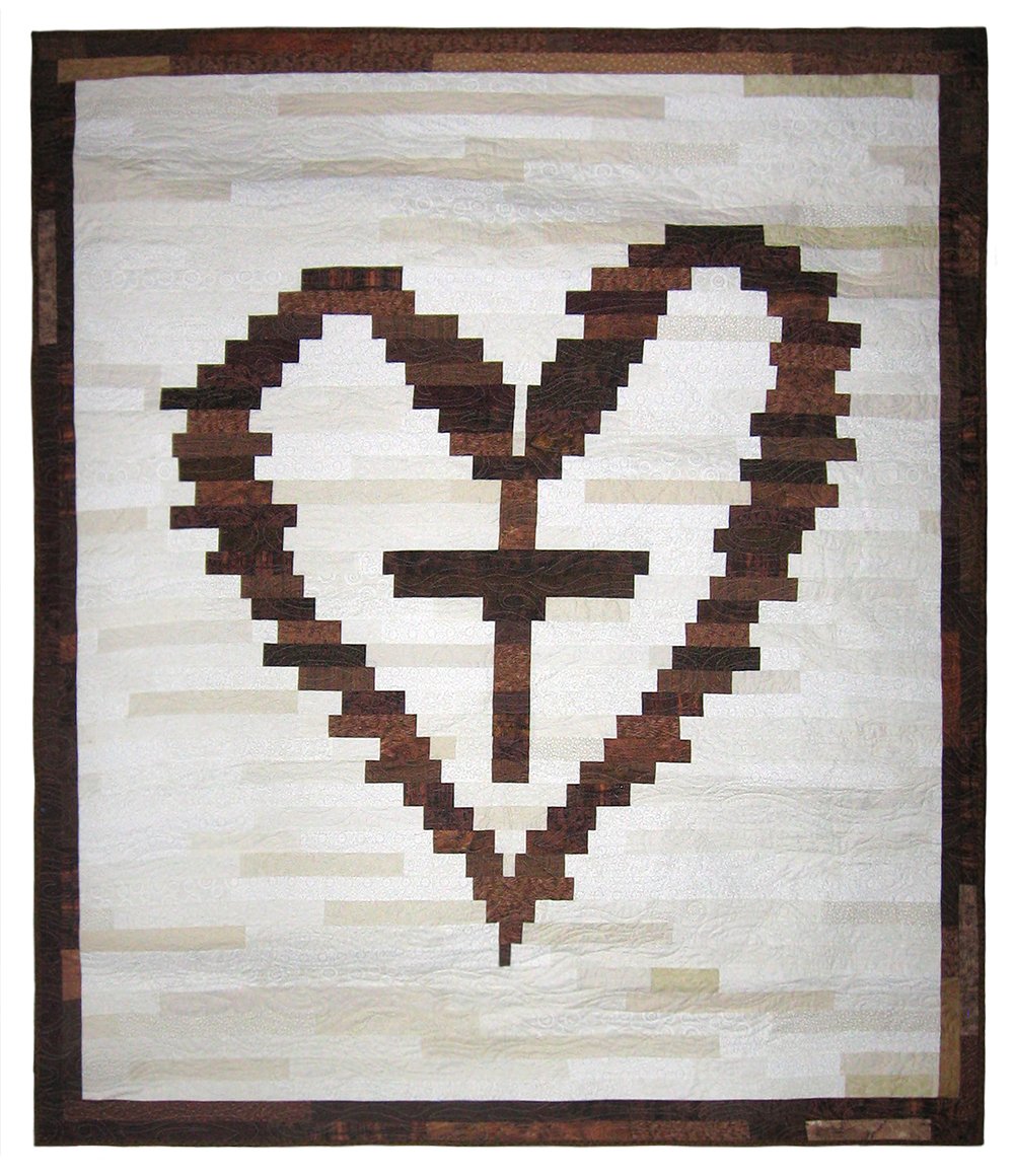 Old Rugged Cross Quilt  78" x 90"