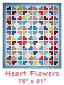 Heart Flowers Quilt
