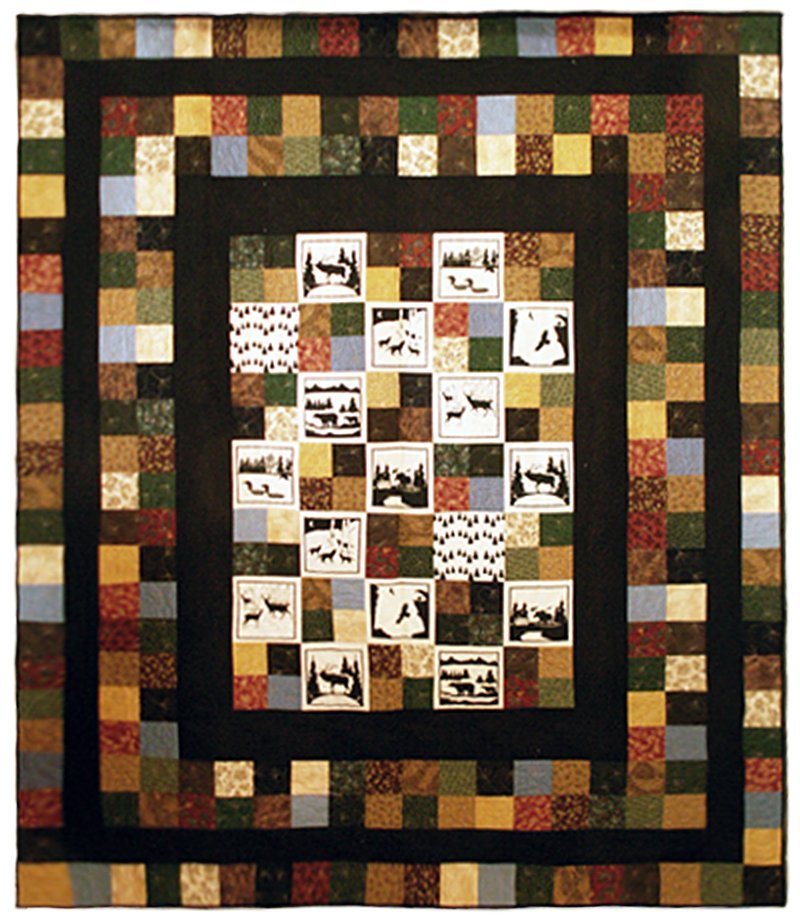 Thimbleberry Camp Quilt 80" x 90"