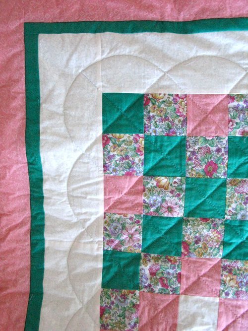 Irish Springtime Quilt Detail